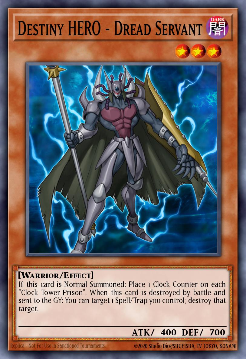 Destiny HERO - Dread Servant LCGX-EN137