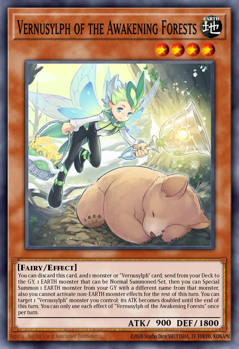 Vernusylph of the Awakening Forests POTE-EN017