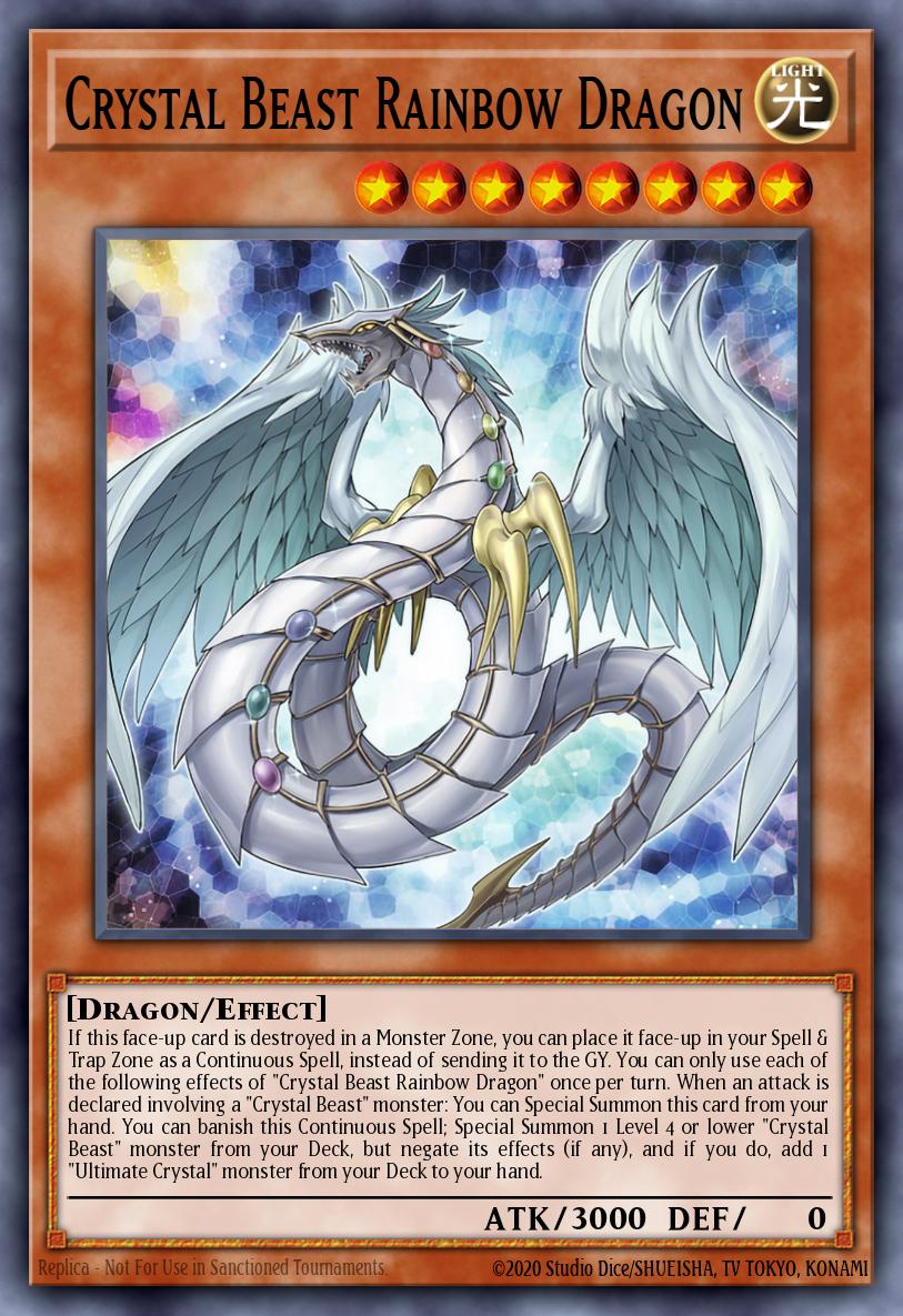 Crystal Beast Rainbow Dragon GFP2-EN001