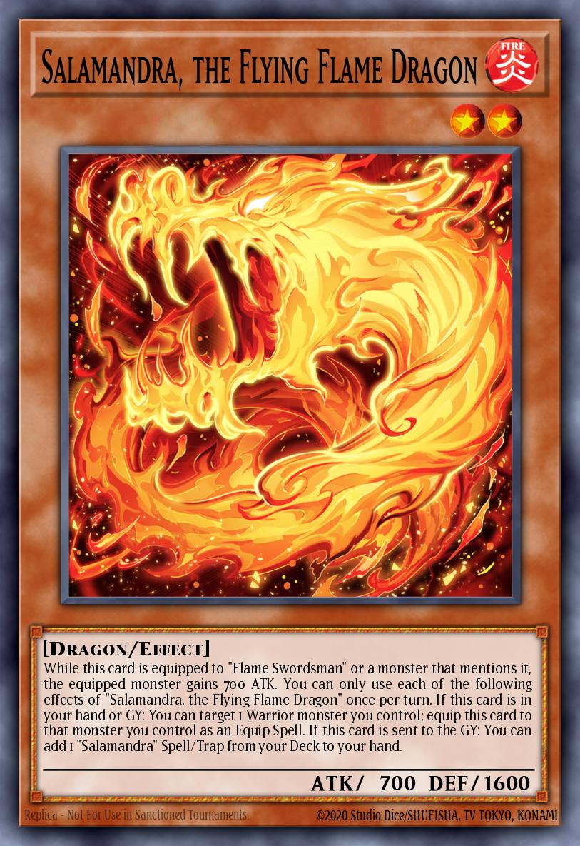 Salamandra, the Flying Flame Dragon MZMI-EN002