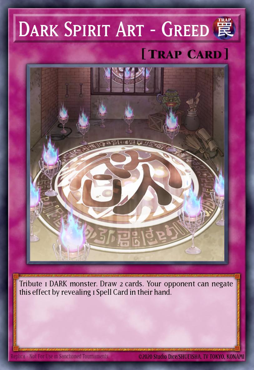 Dark Spirit Art - Greed PTDN-EN070