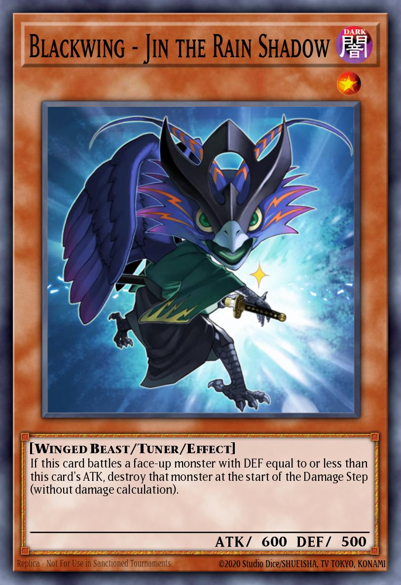 Blackwing - Jin the Rain Shadow EXVC-EN096