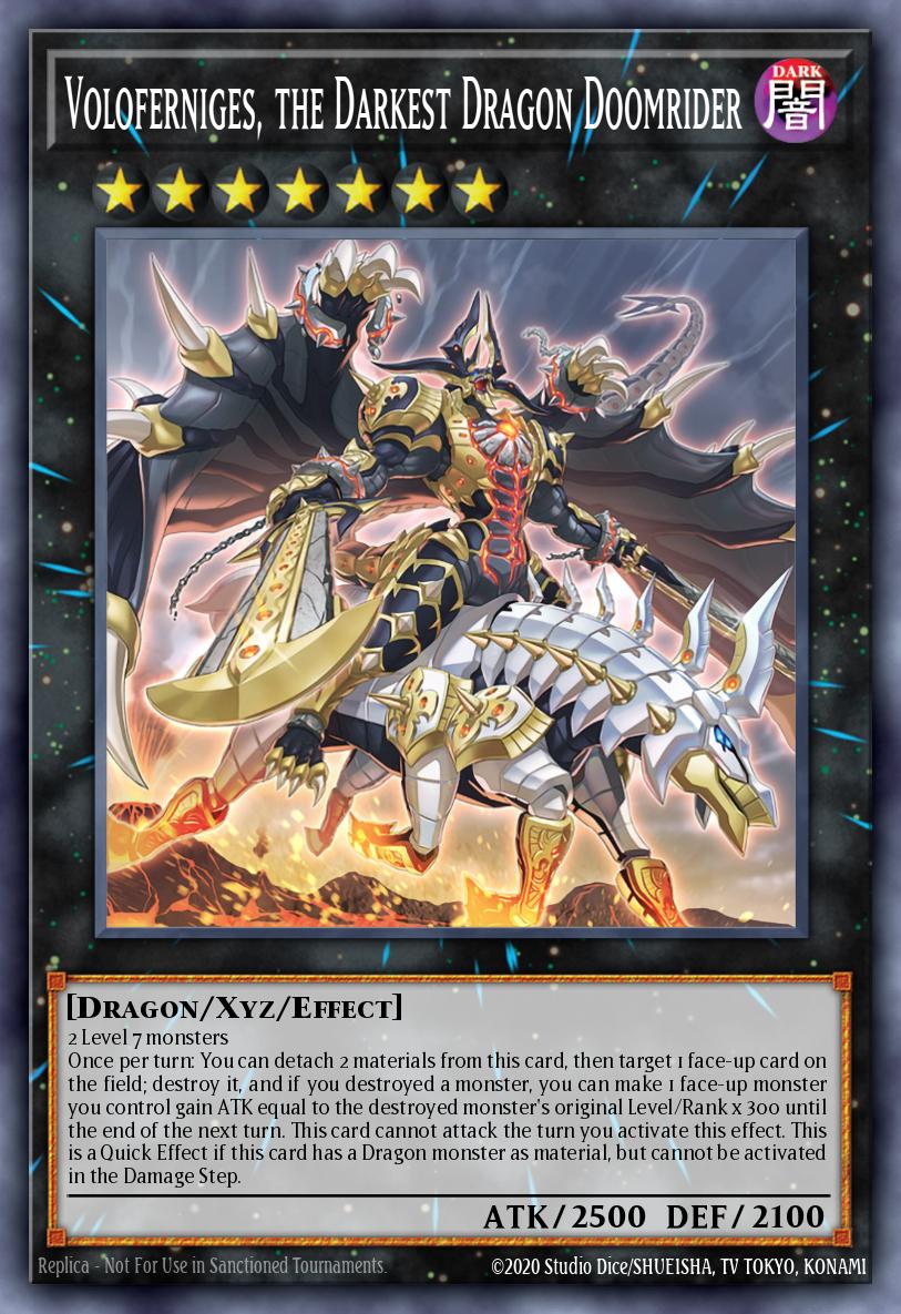 Voloferniges, the Darkest Dragon Doomrider MP22-EN150