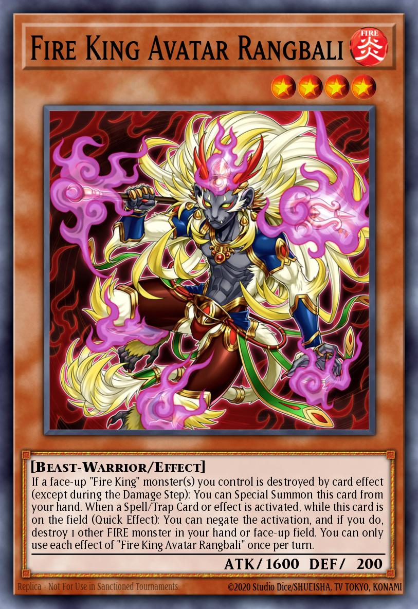 Fire King Avatar Rangbali SR14-EN003