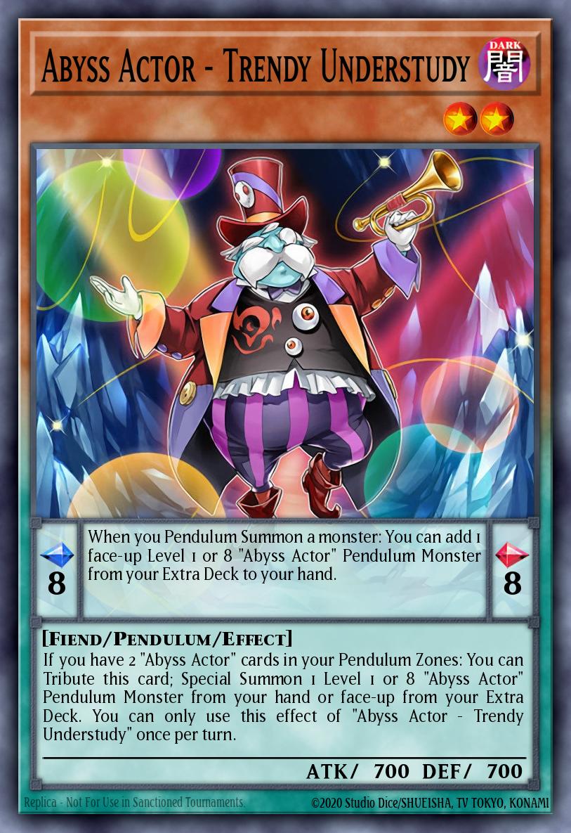 Abyss Actor - Trendy Understudy MP18-EN101