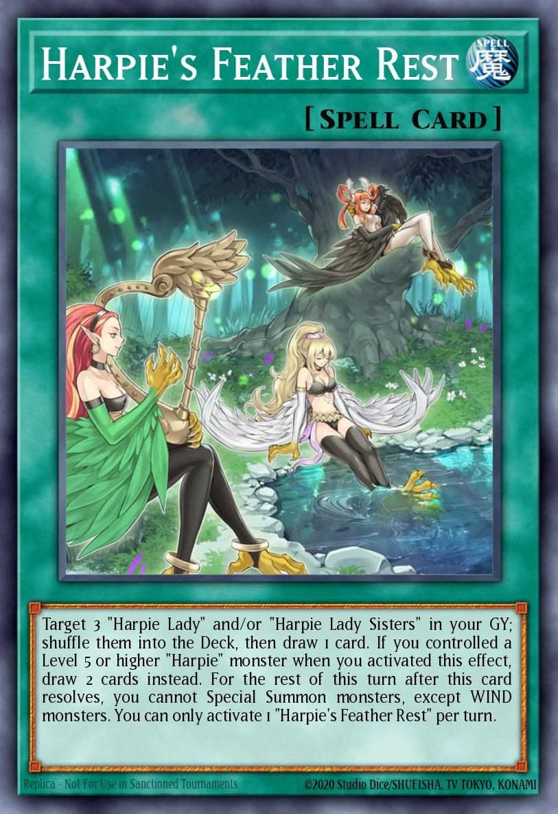 Harpie's Feather Rest LDS2-EN086