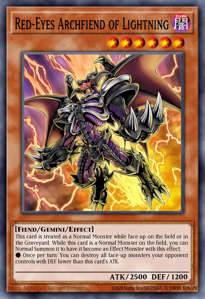 Red-Eyes Archfiend of Lightning CORE-EN023