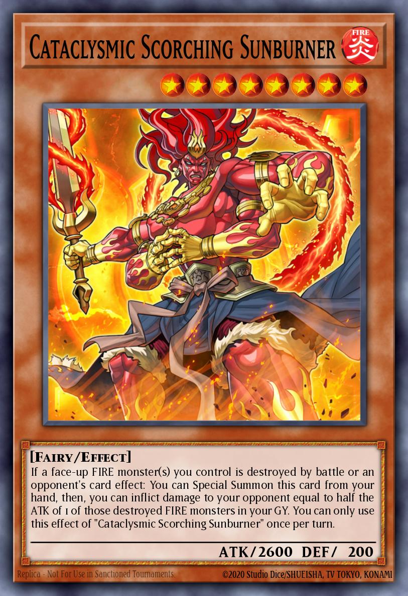 Cataclysmic Scorching Sunburner SAST-EN028