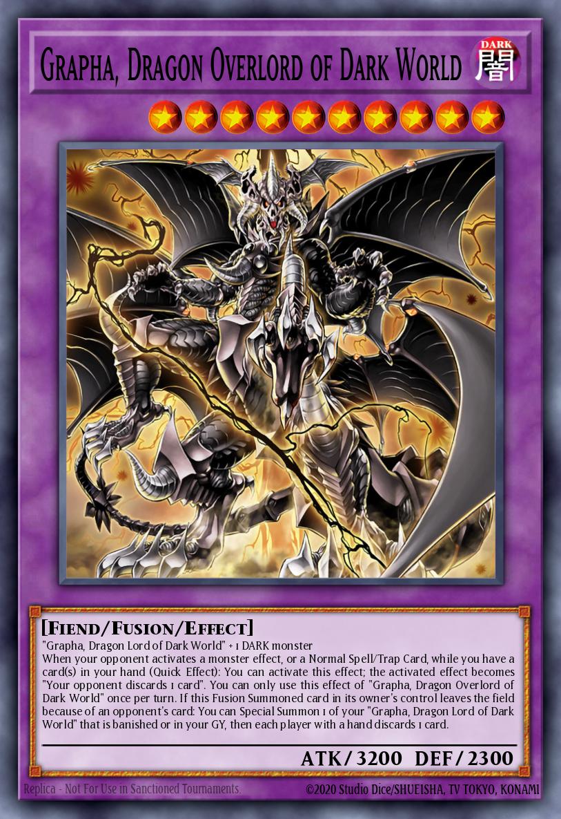 Grapha, Dragon Overlord of Dark World SR13-EN041