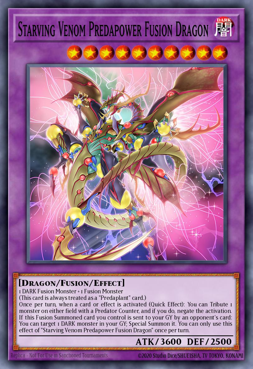 Starving Venom Predapower Fusion Dragon MP23-EN081