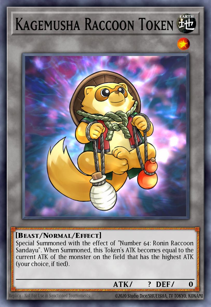 Kagemusha Raccoon Token 39972130