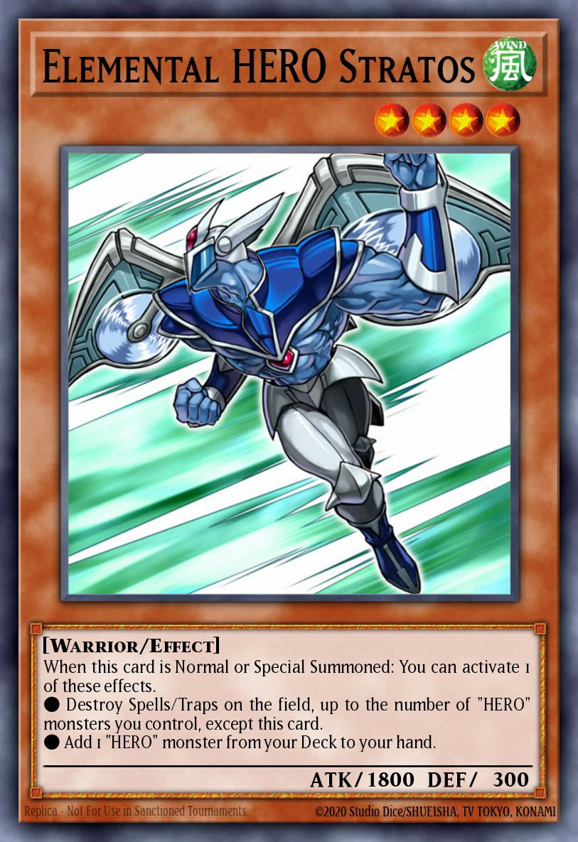 Elemental HERO Stratos BLHR-EN061