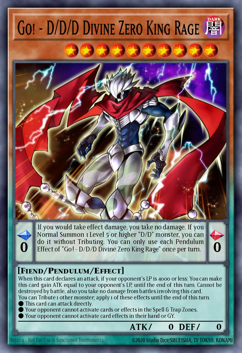 Go! - D/D/D Divine Zero King Rage GFP2-EN080