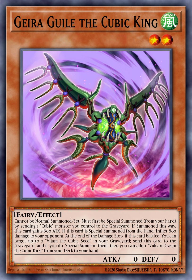 Geira Guile the Cubic King MVP1-EN036