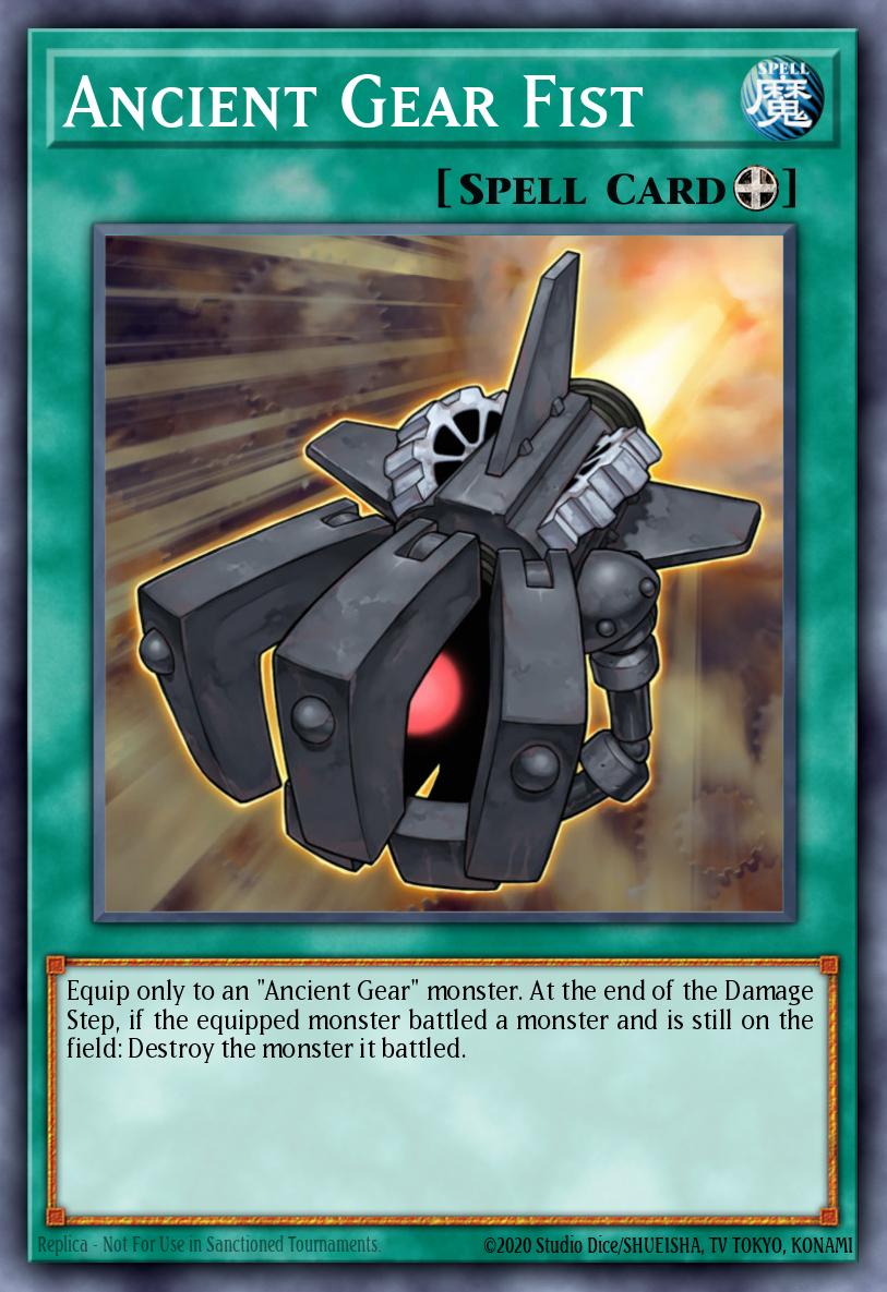 Ancient Gear Fist SD10-EN020