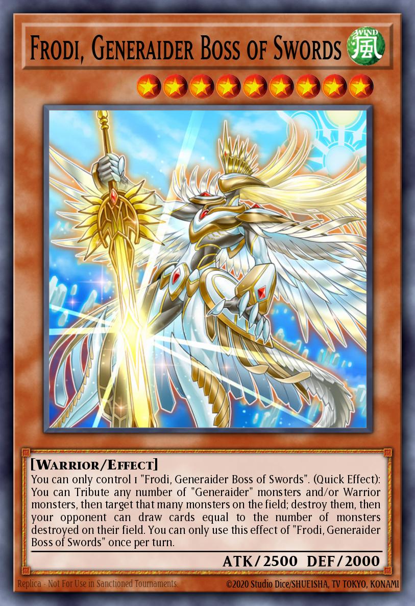 Frodi, Generaider Boss of Swords MYFI-EN028