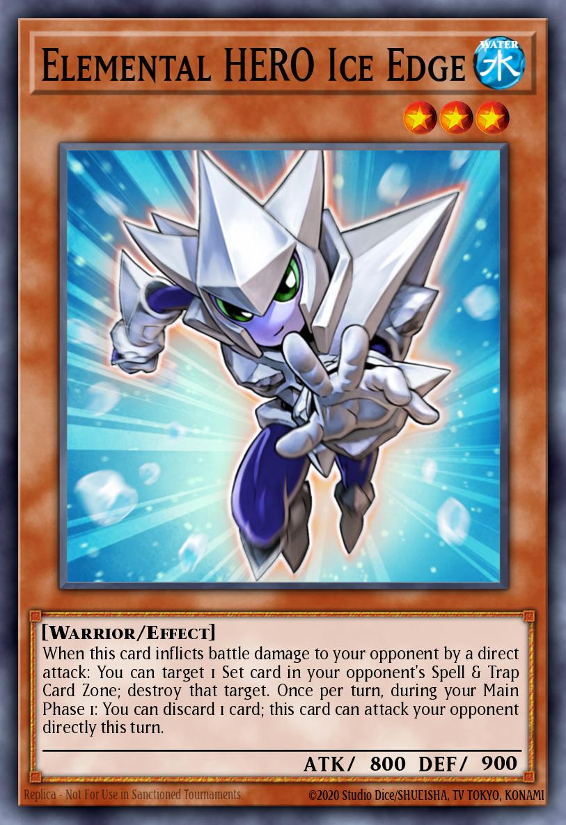 Elemental HERO Ice Edge AP01-EN018