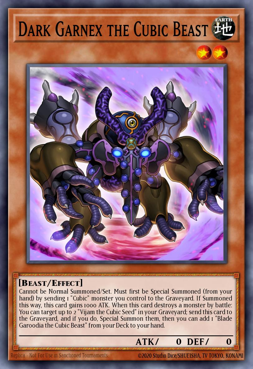Dark Garnex the Cubic Beast MVP1-EN033