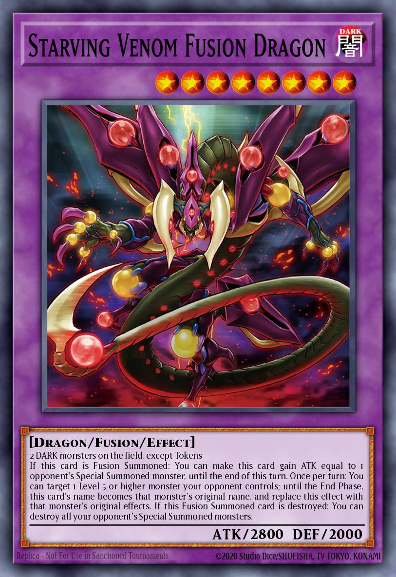 Starving Venom Fusion Dragon MP17-EN147