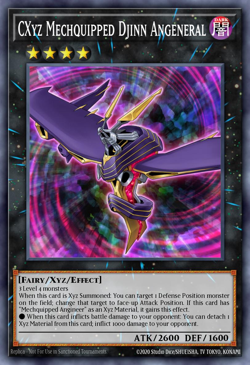 CXyz Mechquipped Djinn Angeneral NUMH-EN036