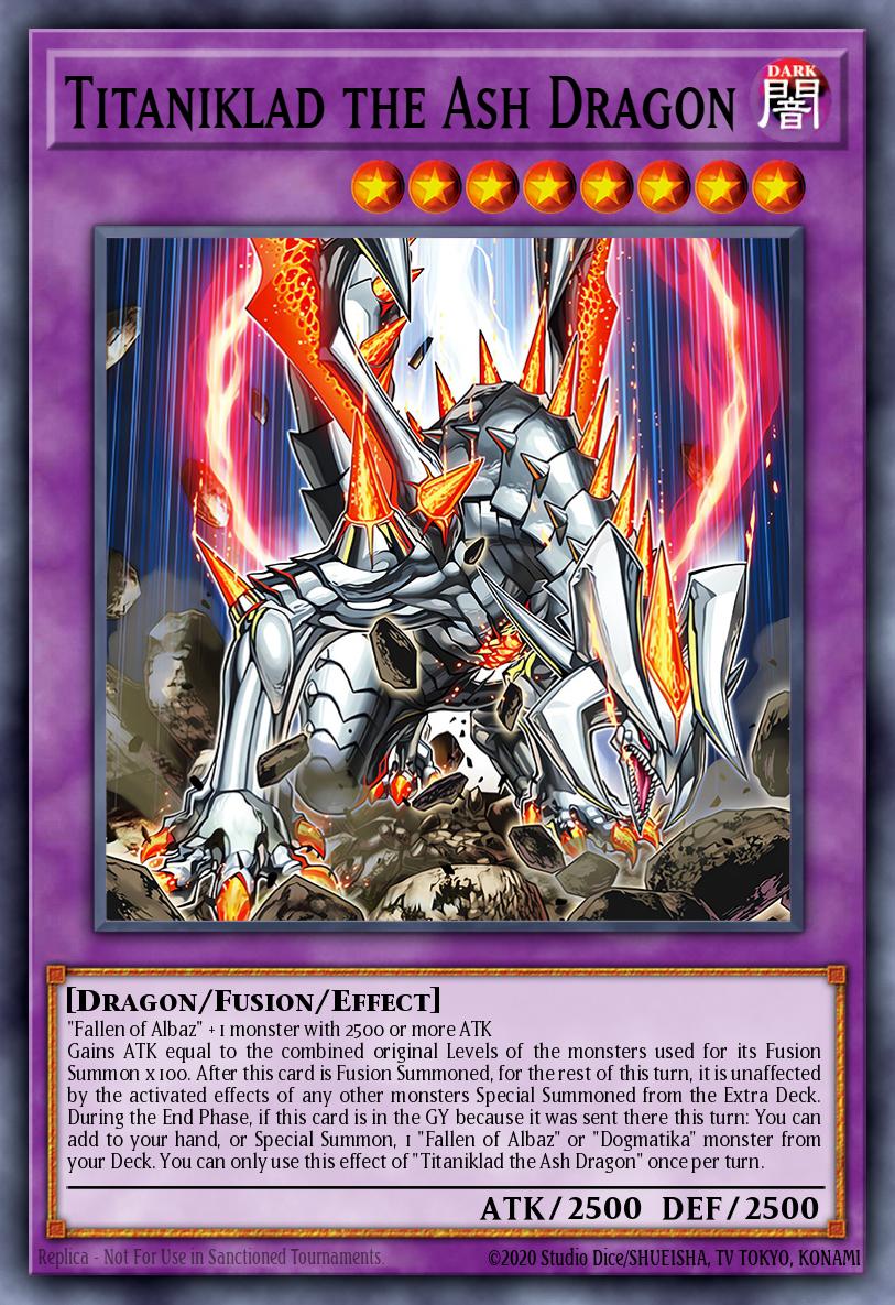 Titaniklad the Ash Dragon MP21-EN125