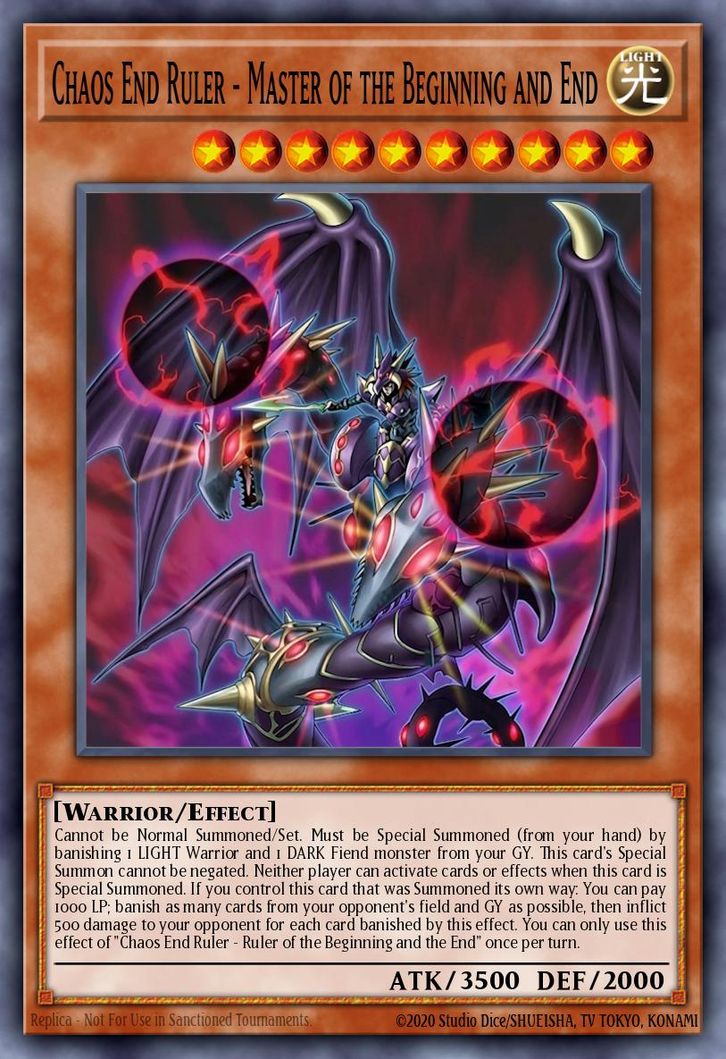 Chaos End Ruler - Master of the Beginning and End 41424250