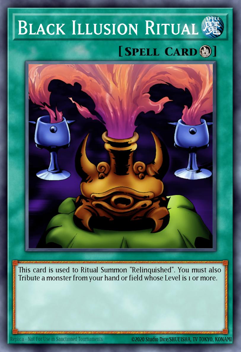 Black Illusion Ritual DB2-EN250