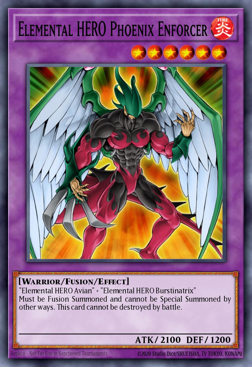 Elemental HERO Phoenix Enforcer DR04-EN212