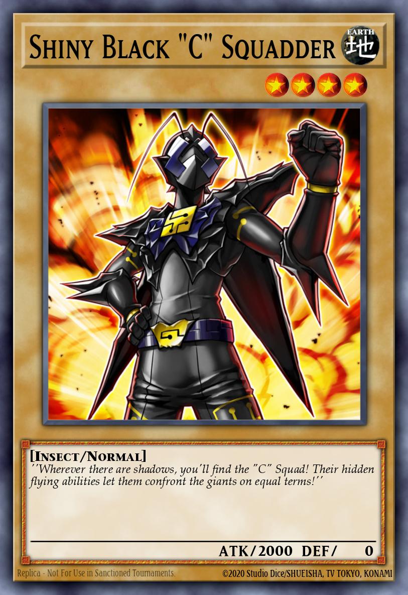 Shiny Black "C" Squadder MP21-EN037