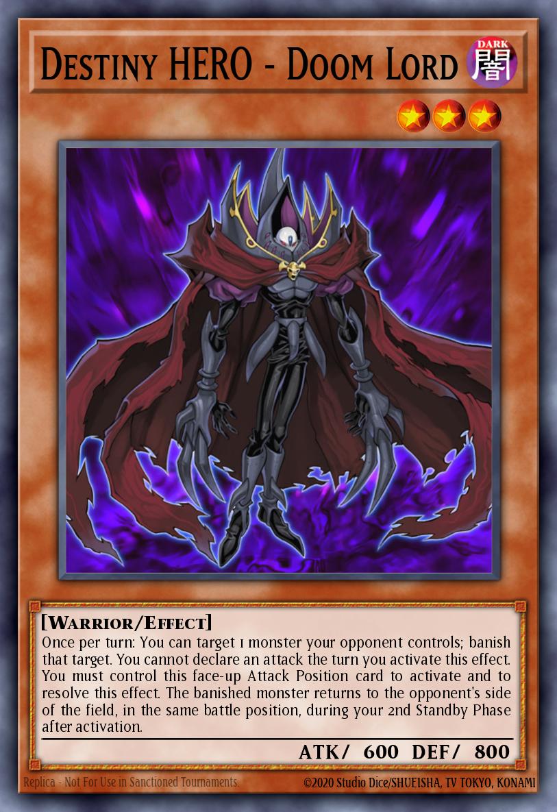 Destiny HERO - Doom Lord DR04-EN181