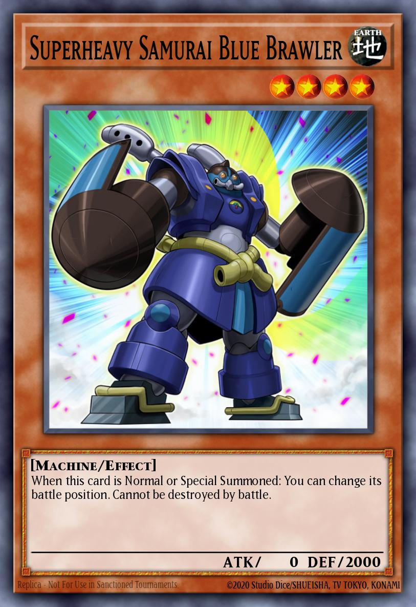 Superheavy Samurai Blue Brawler MP15-EN067