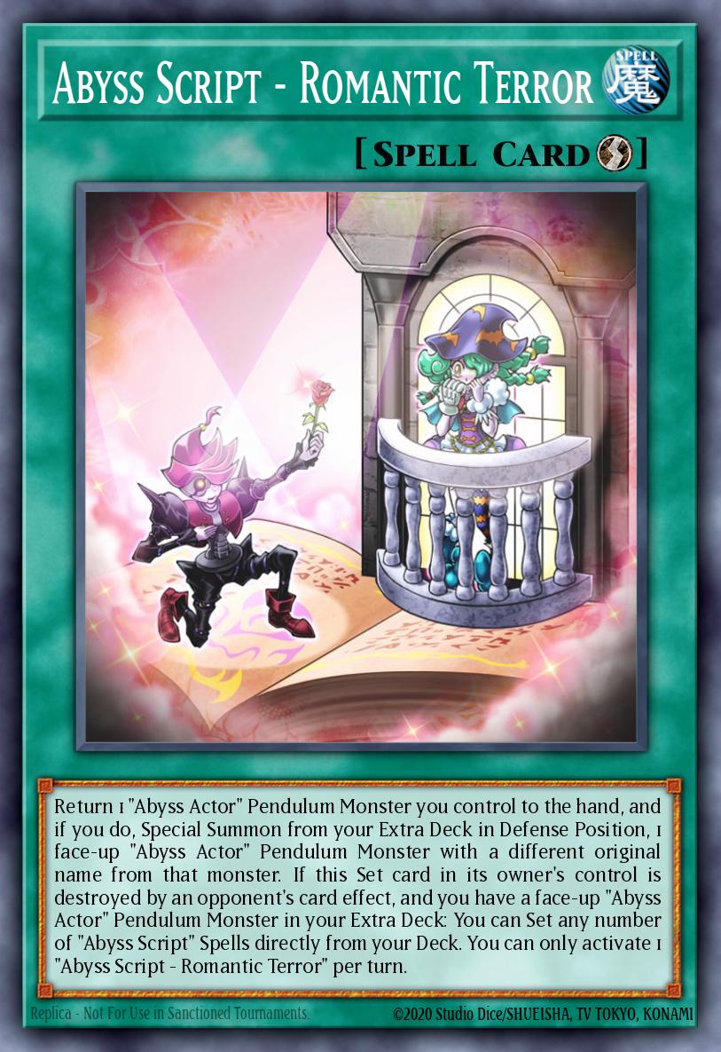 Abyss Script - Romantic Terror LDS2-EN062