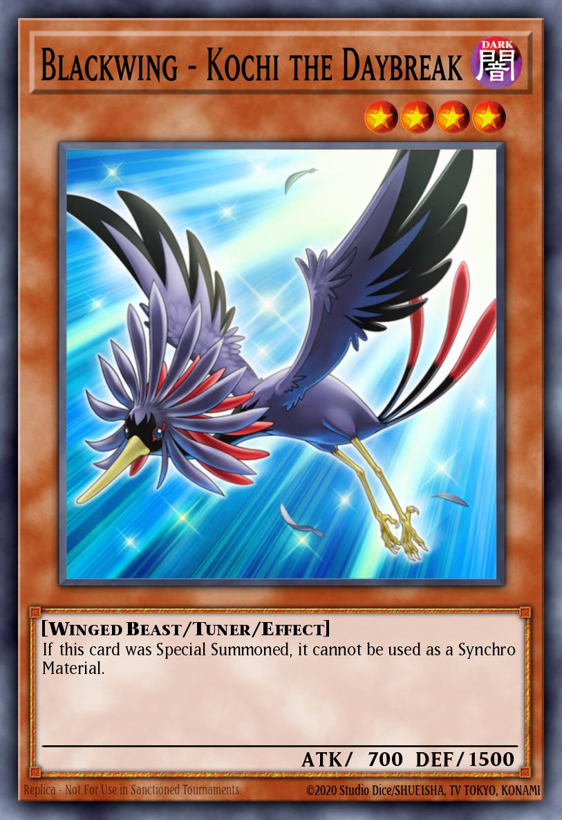 Blackwing - Kochi the Daybreak DP11-EN010