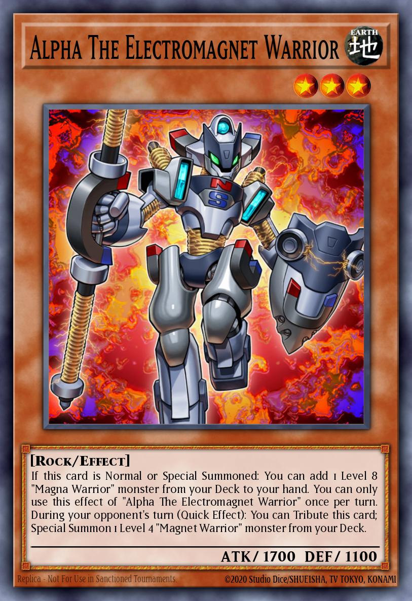Alpha The Electromagnet Warrior MZMU-EN080