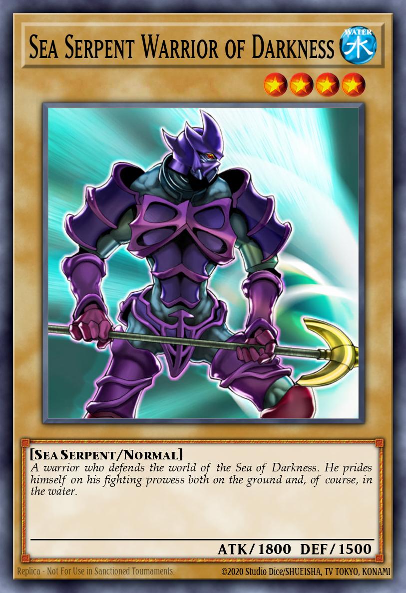 Sea Serpent Warrior of Darkness DR2-EN060