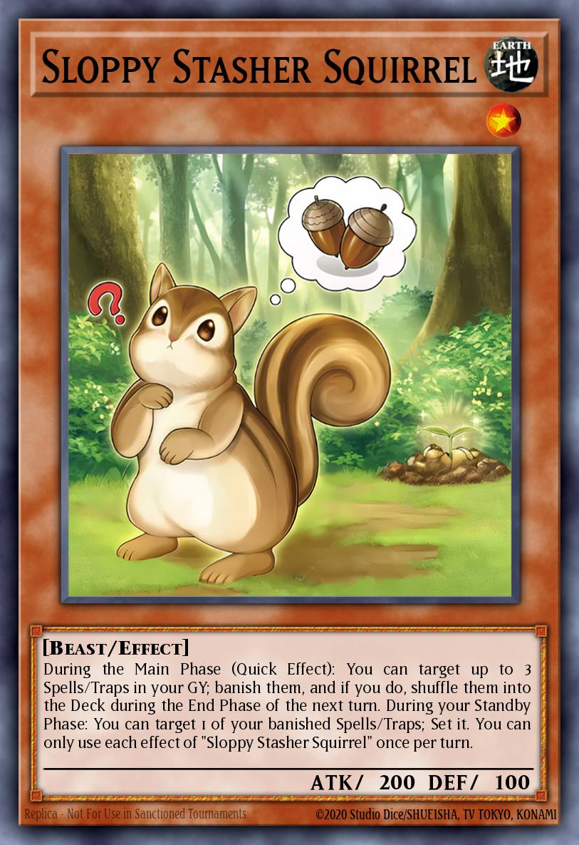 Sloppy Stasher Squirrel MZMU-EN036