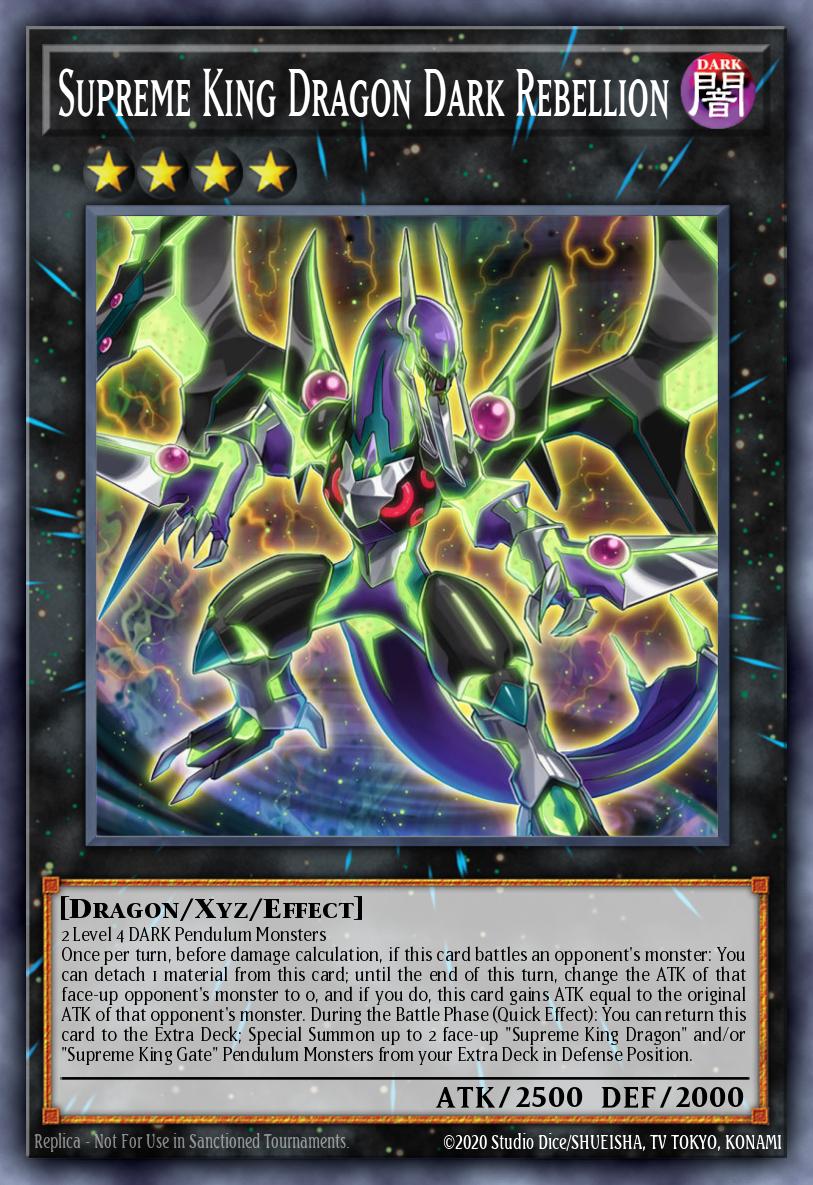 Supreme King Dragon Dark Rebellion COTD-EN041