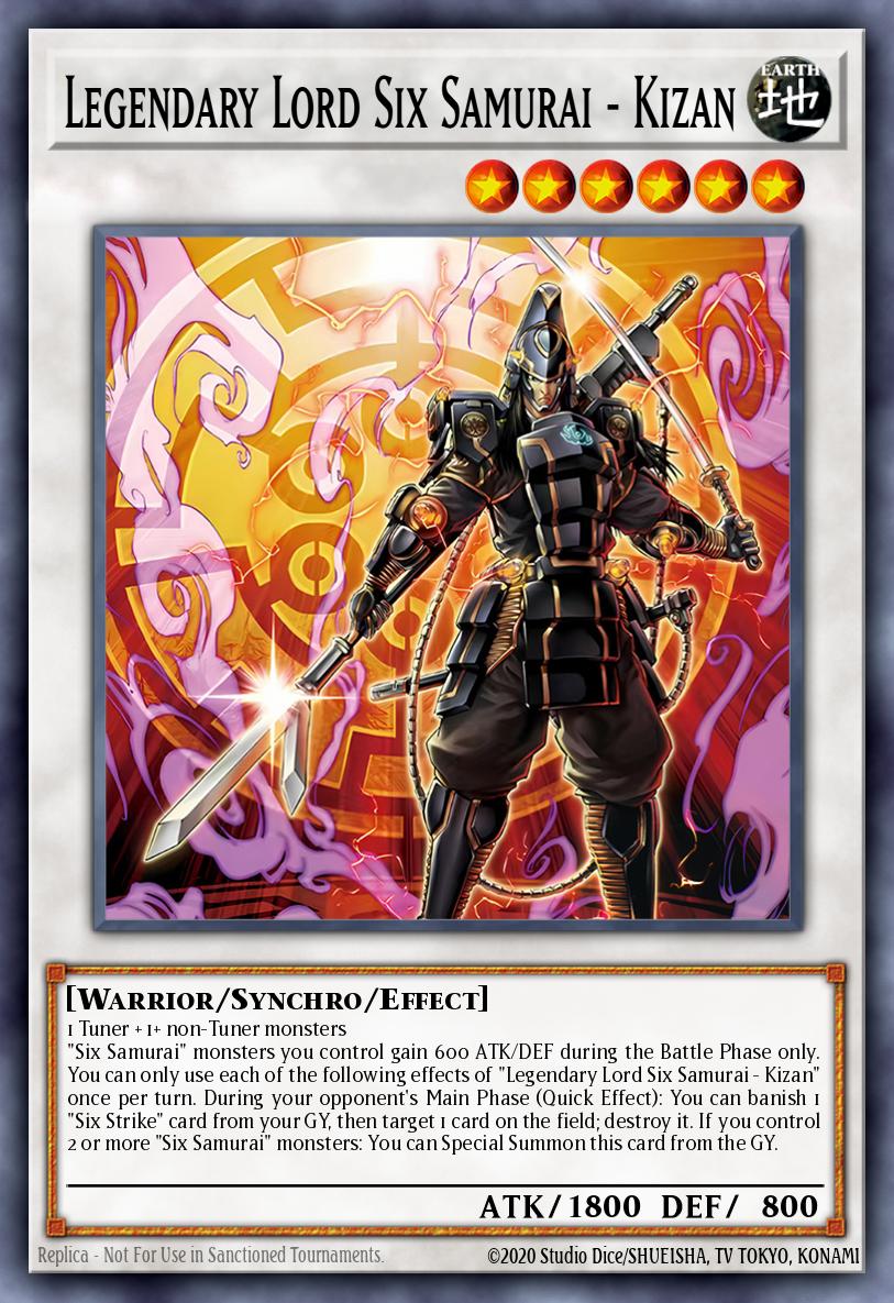 Legendary Lord Six Samurai - Kizan ALIN-EN042