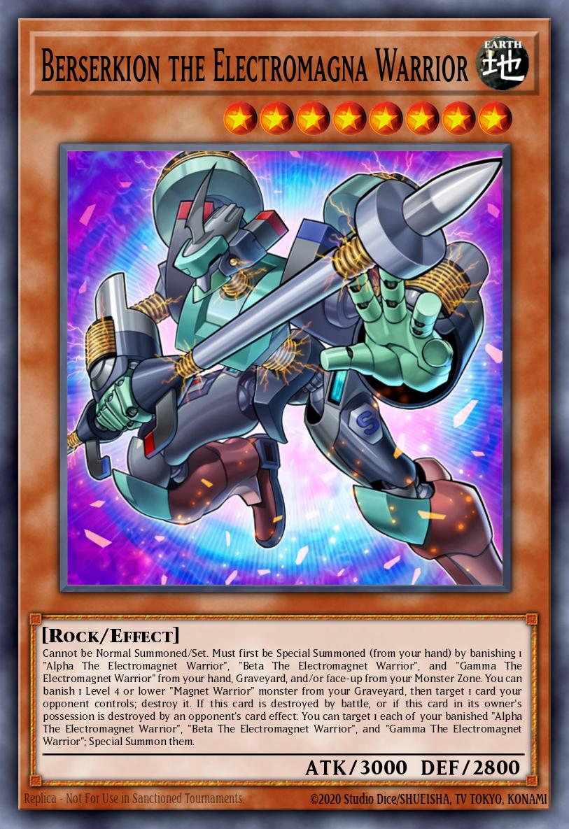 Berserkion the Electromagna Warrior SDMY-EN004