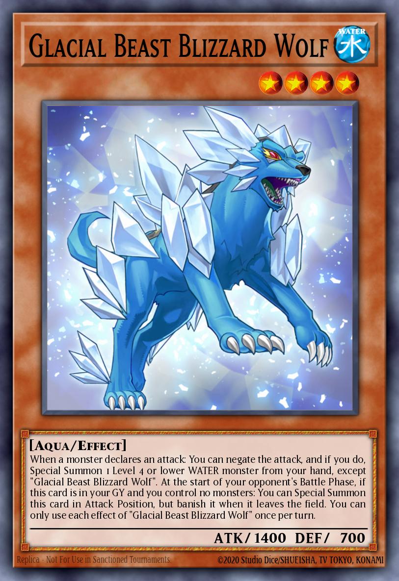 Glacial Beast Blizzard Wolf BLAR-EN031