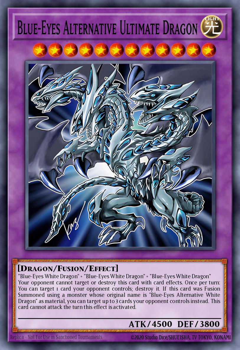 Blue-Eyes Alternative Ultimate Dragon TN19-EN001