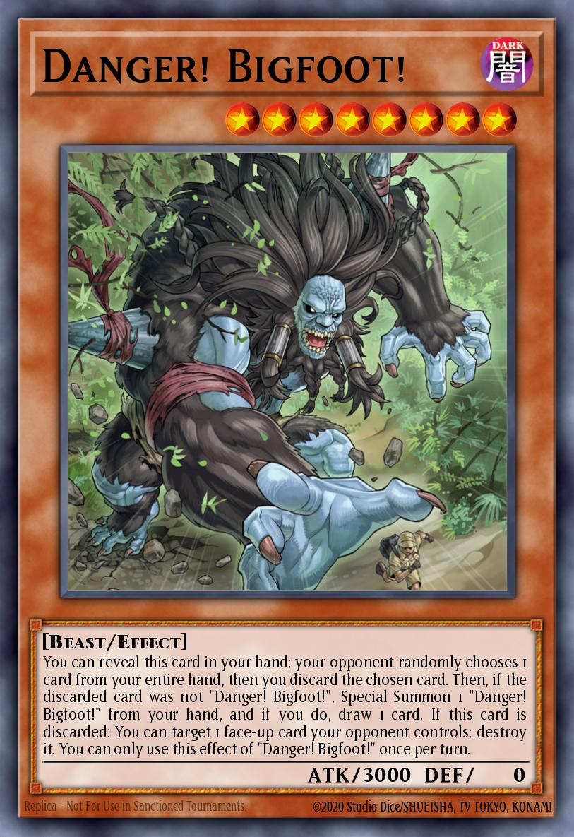 Danger! Bigfoot! MP19-EN136