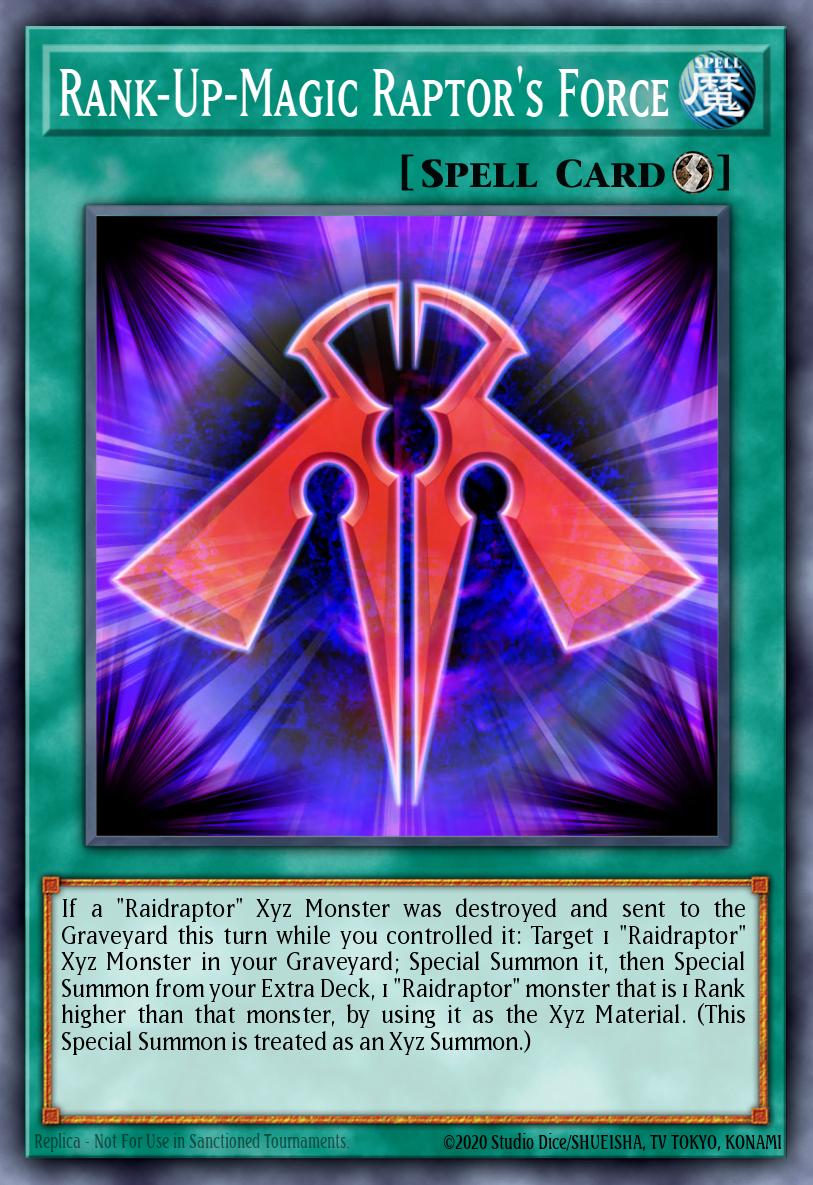Rank-Up-Magic Raptor's Force MP16-EN083