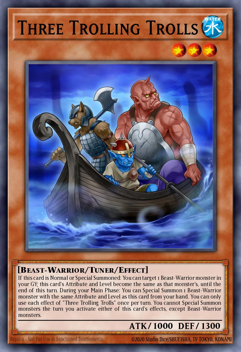 Three Trolling Trolls MP19-EN015