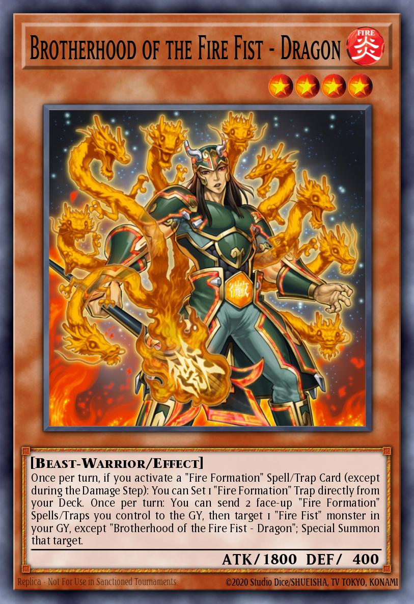 Brotherhood of the Fire Fist - Dragon CBLZ-EN025