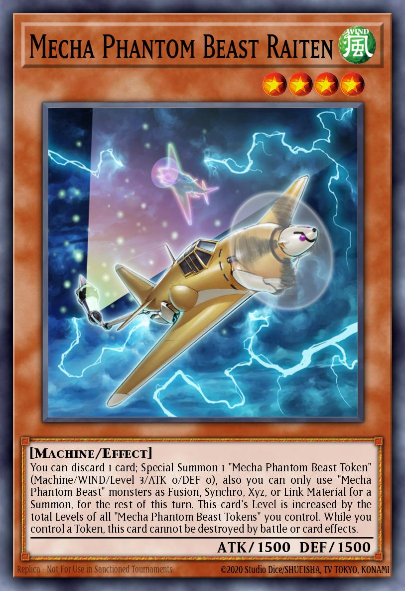 Mecha Phantom Beast Raiten MP18-EN119
