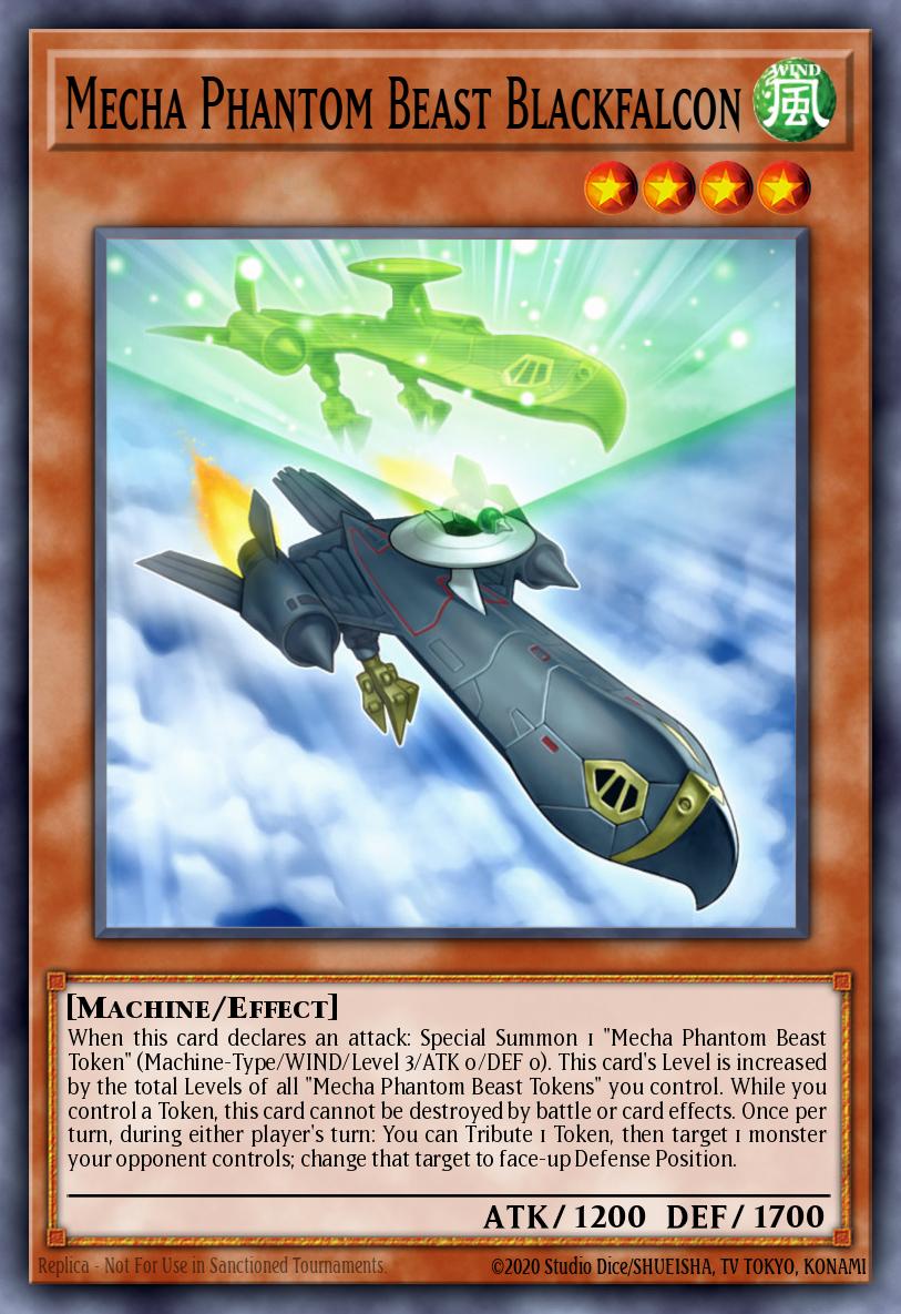 Mecha Phantom Beast Blackfalcon MP14-EN009