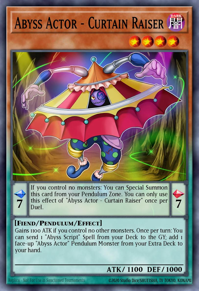 Abyss Actor - Curtain Raiser BLLR-EN012