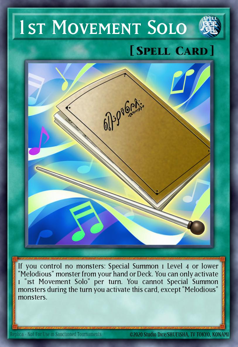 1st Movement Solo MP15-EN169