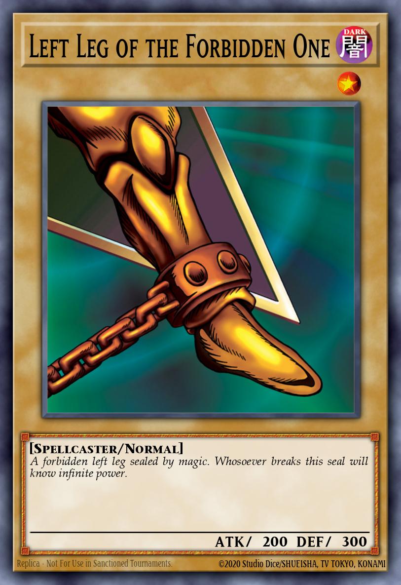 Left Leg of the Forbidden One MP24-EN003